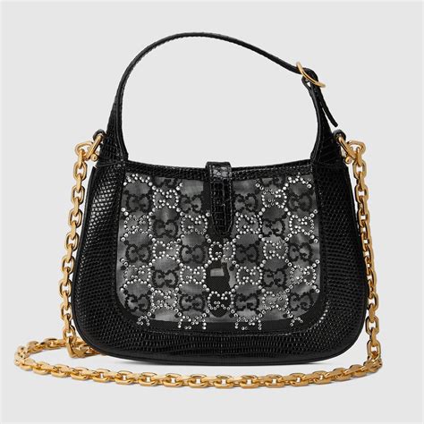 crystal gg gucci bag